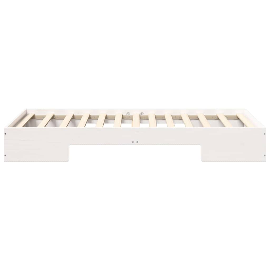 Sengestel Hvid 100 x 200 cm