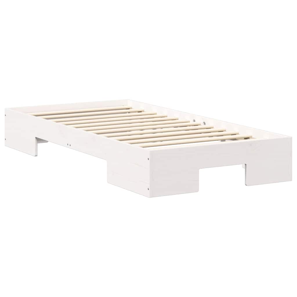 Sengestel Hvid 75 x 190 cm