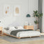 Sengestel Brun 120 x 190 cm Massiv fyrretræ