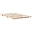 Sengestel Brun 120 x 190 cm Massiv fyrretræ