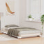 Sengestel Hvid 80 x 210 cm Massiv fyrretræ