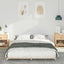 Sengestel Brun 160 x 220 cm Massiv fyrretræ