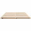 Sengestel Brun 160 x 220 cm Massiv fyrretræ