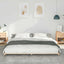Sengestel Brun 180 x 220 cm Massiv fyrretræ