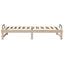 Sengestel Brun 90 x 200 cm Massiv fyrretræ