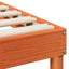 Sengestel Brun 75 x 190 cm Massiv fyrretræ