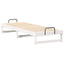 Sengestel Hvid 90 x 210 cm Massiv fyrretræ