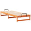 Sengestel Brun 90 x 210 cm Massiv fyrretræ