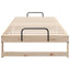 Sengestel Brun 80 x 220 cm Massiv fyrretræ