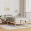 Sengestel Brun 90 x 220 cm Massiv fyrretræ