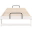 Sengestel Hvid 90 x 220 cm Massiv fyrretræ