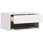 Sengebord 2 pcs Hvid 50 x 32,5 x 24 cm Massivt fyrretræ