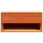 Sengebord Voks brun 50 x 32,5 x 24 cm Massivt fyrretræ