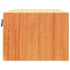 Sengebord 2 pcs Voks brun 50 x 32,5 x 24 cm Massivt fyrretræ