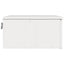 Sengebord 2 pcs Hvid 37 x 35 x 18,5 cm Massivt fyrretræ