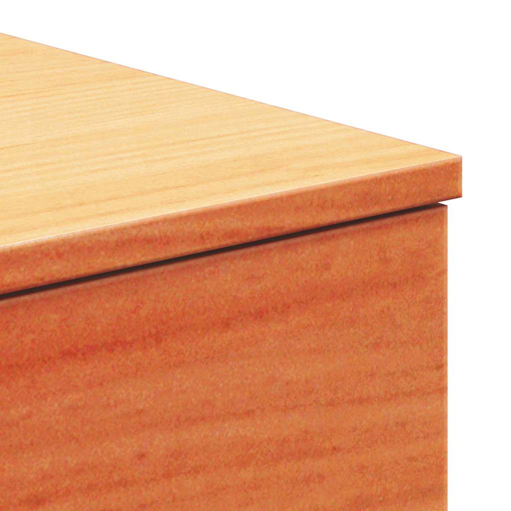 Sengebord Voks brun 37 x 35 x 18,5 cm Massivt fyrretræ