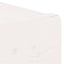 Sengebord med skuffe Hvid 44 x 32,5 x 40 cm Massivt fyrretræ