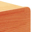 Sengebord Voks brun 44 x 32,5 x 40 cm Massivt fyrretræ