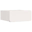 Sengebord 2 pcs Hvid 39 x 34 x 16,5 cm Massivt fyrretræ