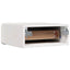 Sengebord 2 pcs Hvid 39 x 34 x 16,5 cm Massivt fyrretræ