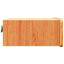 Sengebord Voks brun 39 x 34 x 16,5 cm Massivt fyrretræ