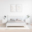 Sengebord 2 pcs Hvid 39 x 34 x 33 cm Massivt fyrretræ
