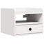 Sengebord 2 stk. Hvid 38 x 36 x 29,5 cm Massivt fyrretræ