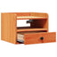 Sengebord Voks brun 38 x 36 x 29,5 cm Massivt fyrretræ