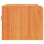 Sengebord 2 pcs Voks brun 38 x 36 x 29,5 cm Massivt fyrretræ