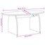 Sofabord Brun 80 x 40 x 35 cm Massiv fyrretræ