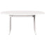 Sofabord Hvid 80 x 40 x 35 cm Massiv fyrretræ