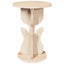 Sofabord Naturfarvet 39,5 x 39,5 x 53,5 cm Massivt fyrretræ