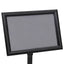 Plakat Stande 2 pcs Sort 45 x 32,7 x 108 cm Aluminium