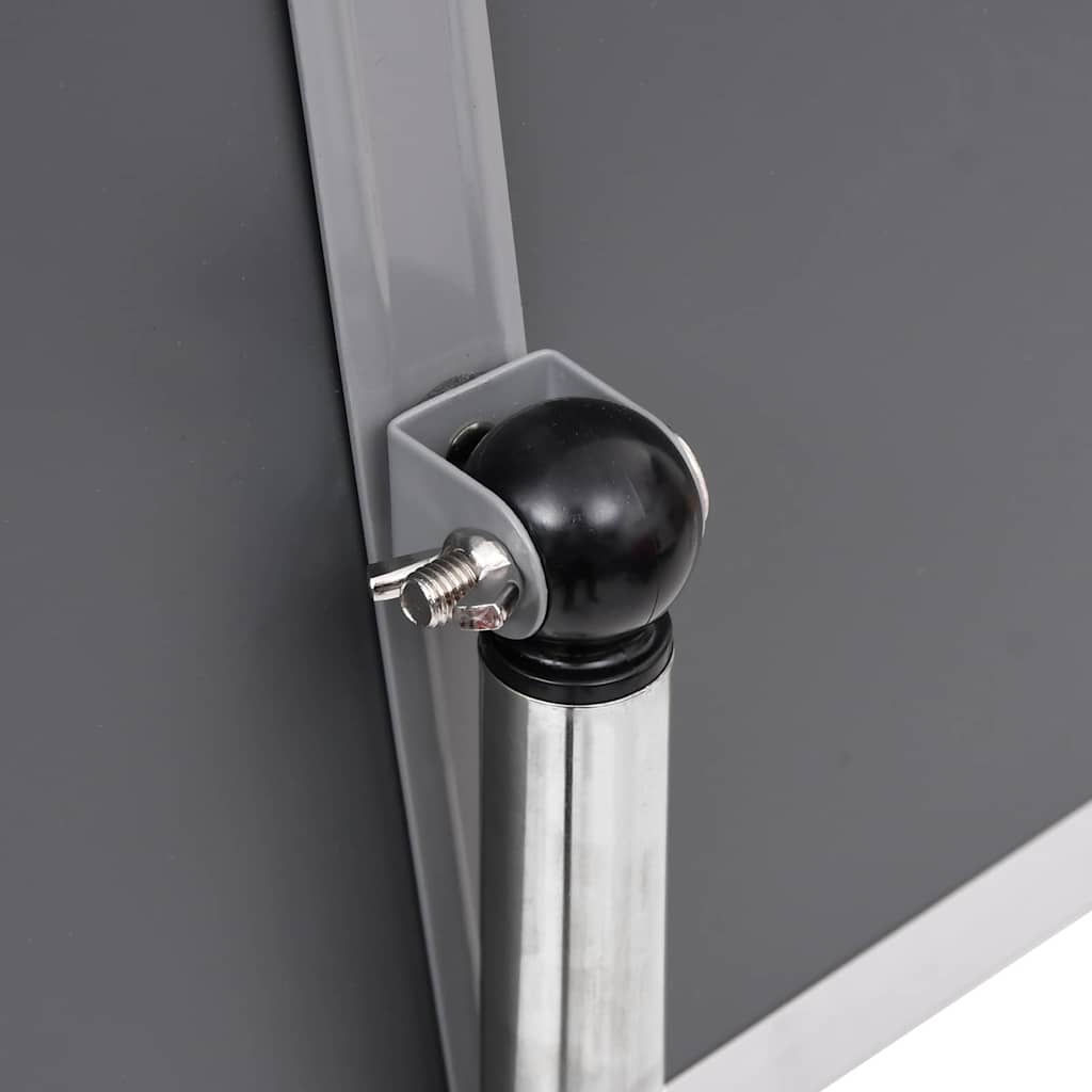 Plakat Stande 2 pcs Sølv 45 x 32,7 x 108 cm Aluminium