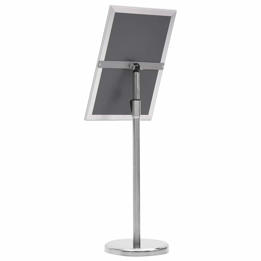 Plakat Stande 2 pcs Sølv 45 x 32,7 x 108 cm Aluminium