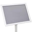 Plakat Stande 2 pcs Sølv 32,7 x 24 x 108 cm Aluminium