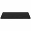 Boghylde Bræt 4 pcs Sort 40 x 30 x 1,5 cm Konstrueret træ