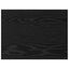 Boghylde Bræt 4 pcs Sort 40 x 30 x 1,5 cm Konstrueret træ
