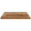 Boghylde Bræt 4 pcs Brun 40 x 40 x 1,5 cm Konstrueret træ