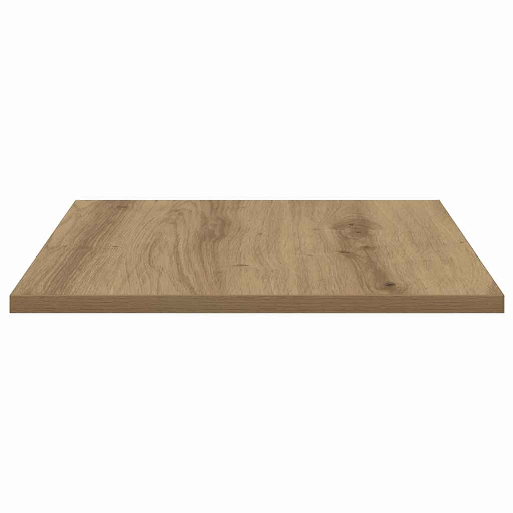 Boghylde Bræt 3 niveauer 4 pcs 40 x 40 x 1,5 cm Konstrueret træ