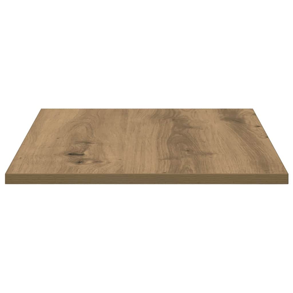 Boghylde Bræt 3 niveauer 4 pcs 60 x 40 x 1,5 cm Konstrueret træ