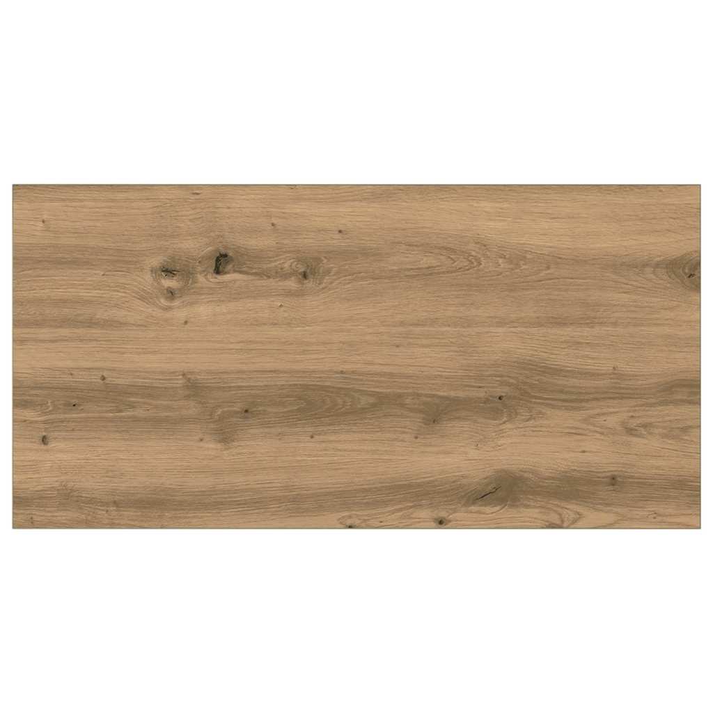 Boghylde Bræt 3 niveauer 4 pcs 80 x 40 x 1,5 cm Konstrueret træ