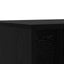 Sko bænk 102 x 35 x 35 cm Konstrueret træ Sort eg