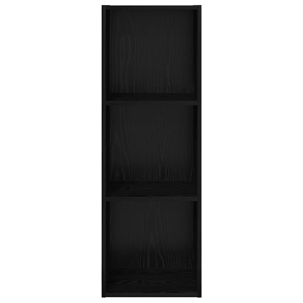 TV-møbelsæt Sort eg 37 x 37 x 107 cm Konstrueret træ