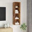 TV-møbelsæt Gammelt træ 37 x 37 x 142,5 cm Konstrueret træ