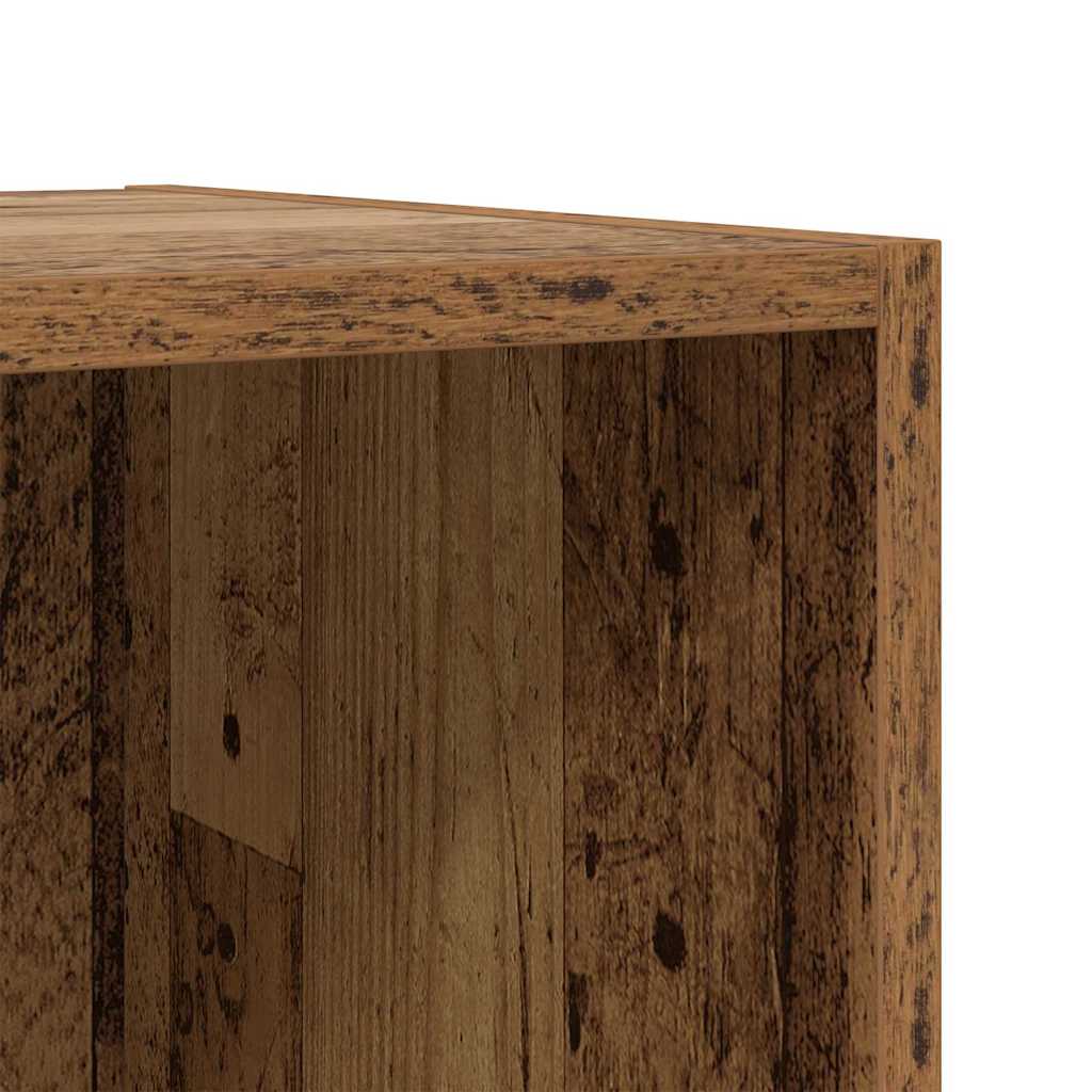 TV-møbelsæt 2 pcs Gammelt træ 37 x 35 x 37,5 cm Konstrueret træ