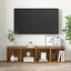 TV-møbelsæt 2 pcs Gammelt træ 37 x 35 x 37,5 cm Konstrueret træ