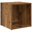 TV-møbelsæt 2 pcs Gammelt træ 37 x 35 x 37,5 cm Konstrueret træ