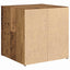 TV-møbelsæt 4 pcs Gammelt træ 37 x 35 x 37,5 cm Konstrueret træ
