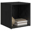 TV-møbelsæt 2 pcs 37 x 35 x 37,5 cm Sort Konstrueret træ